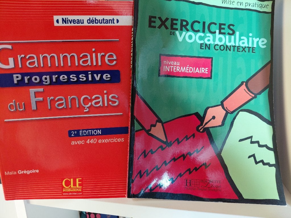 Oefeningenboeken Frans - grammatica en woordenschat., Livres, Enlèvement, Utilisé, Français, Diverse auteurs