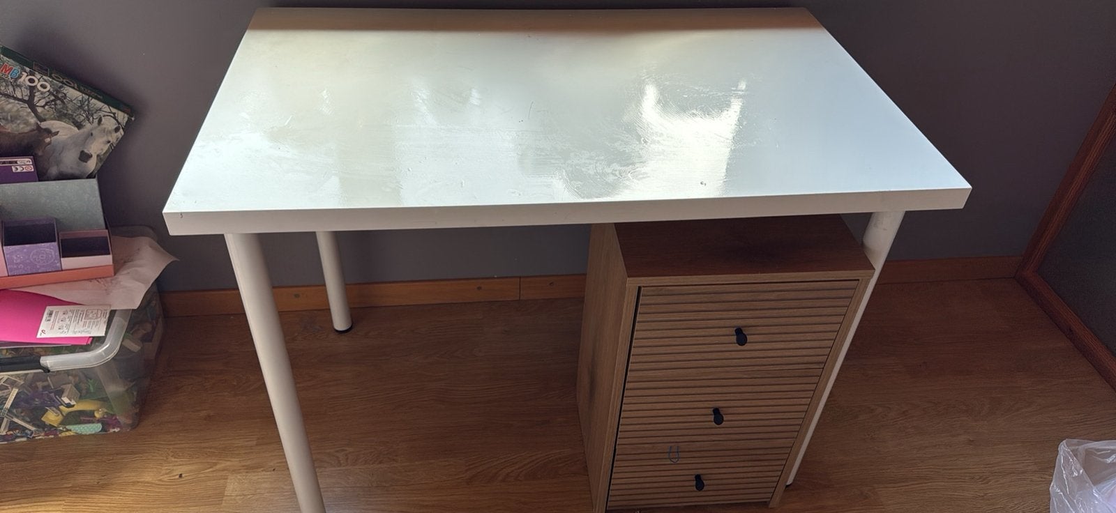 Bureautafel, Ophalen, Zo goed als nieuw