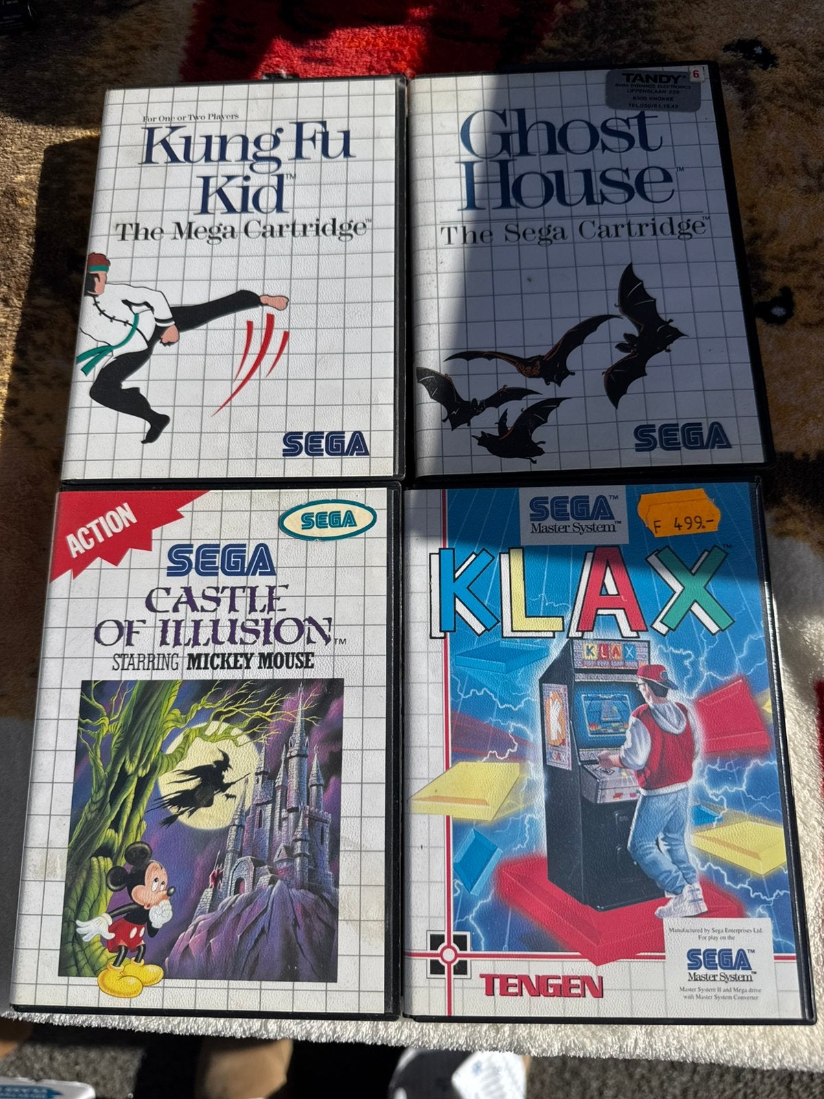 Sega games, Ophalen of Verzenden, Master System