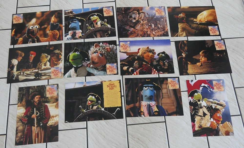 Lobby cards : The Muppets, Ophalen, Zo goed als nieuw, Film, Foto of Kaart