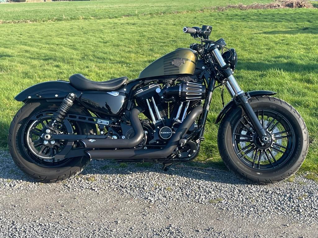 Harley Davidson Forty Eight met slechts 5931km!, Motoren, Motoren | Harley-Davidson, Particulier, Chopper, 2 cilinders, Ophalen