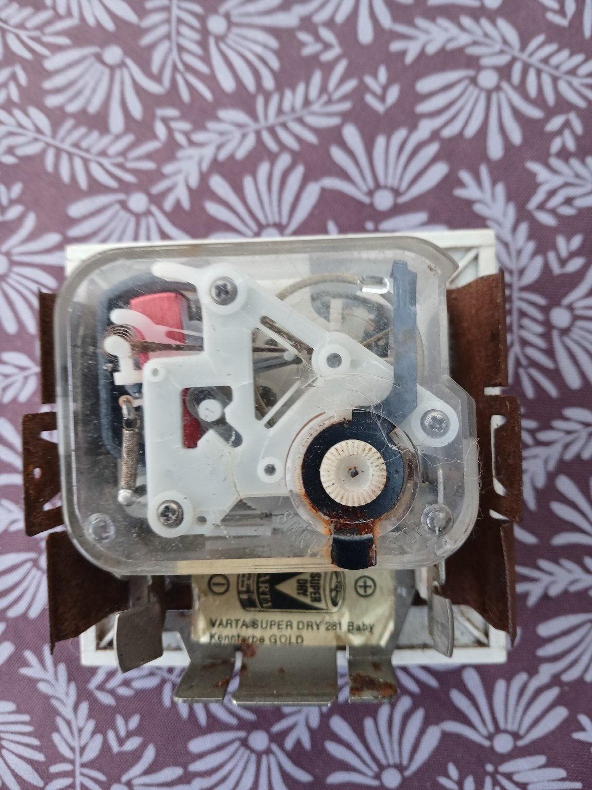réveil électromécanique vintage à pile, Enlèvement ou Envoi