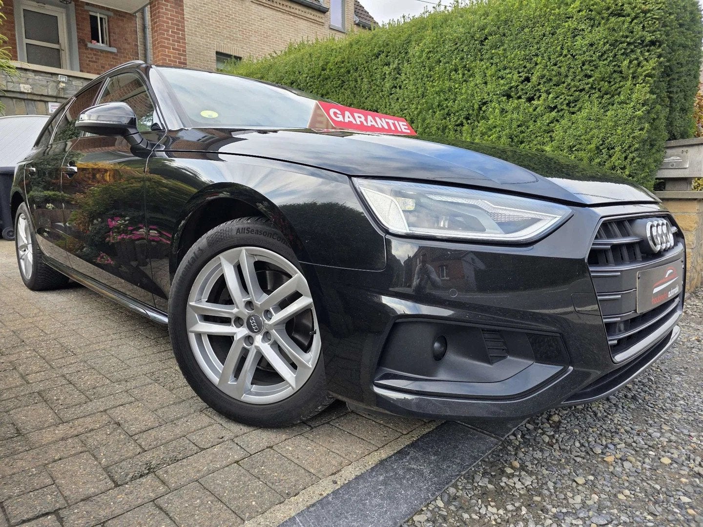 Audi A4 /BREAK/EURO6/35 TDi/CUIR/AUTOMAAT/GARANTIE, Auto's, Automaat, 4 cilinders, A4, Zwart