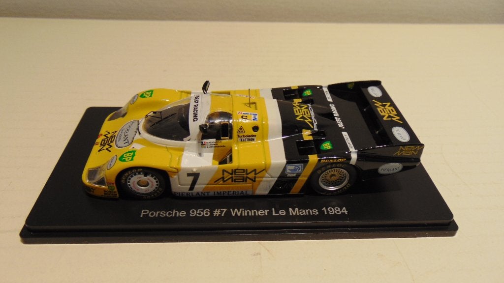 Modèle Porsche 956 No 7 Winner 24H. Le Mans 1984 - 1/43, Enlèvement ou Envoi, Comme neuf, Voiture, Autres marques