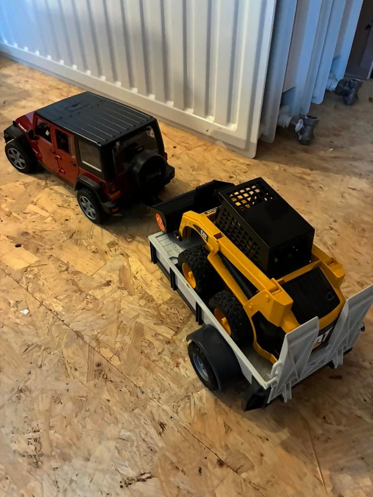 Jeep Rubicon Bruder, Ophalen, Zo goed als nieuw