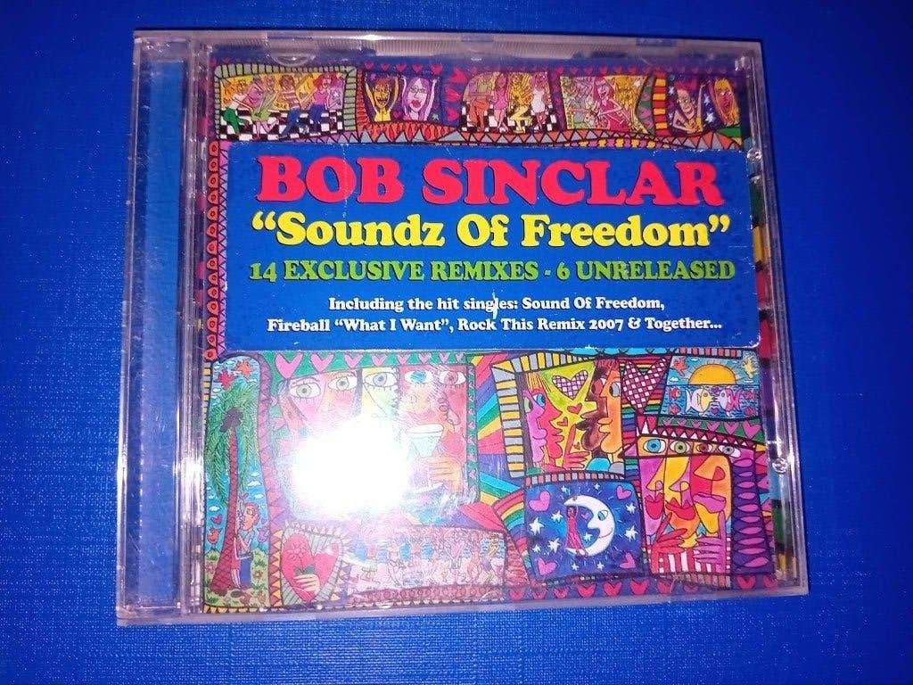 cd bob sinclar soundz of freedom, Cd's en Dvd's, Ophalen of Verzenden, Zo goed als nieuw, Techno, Inclusief boekje