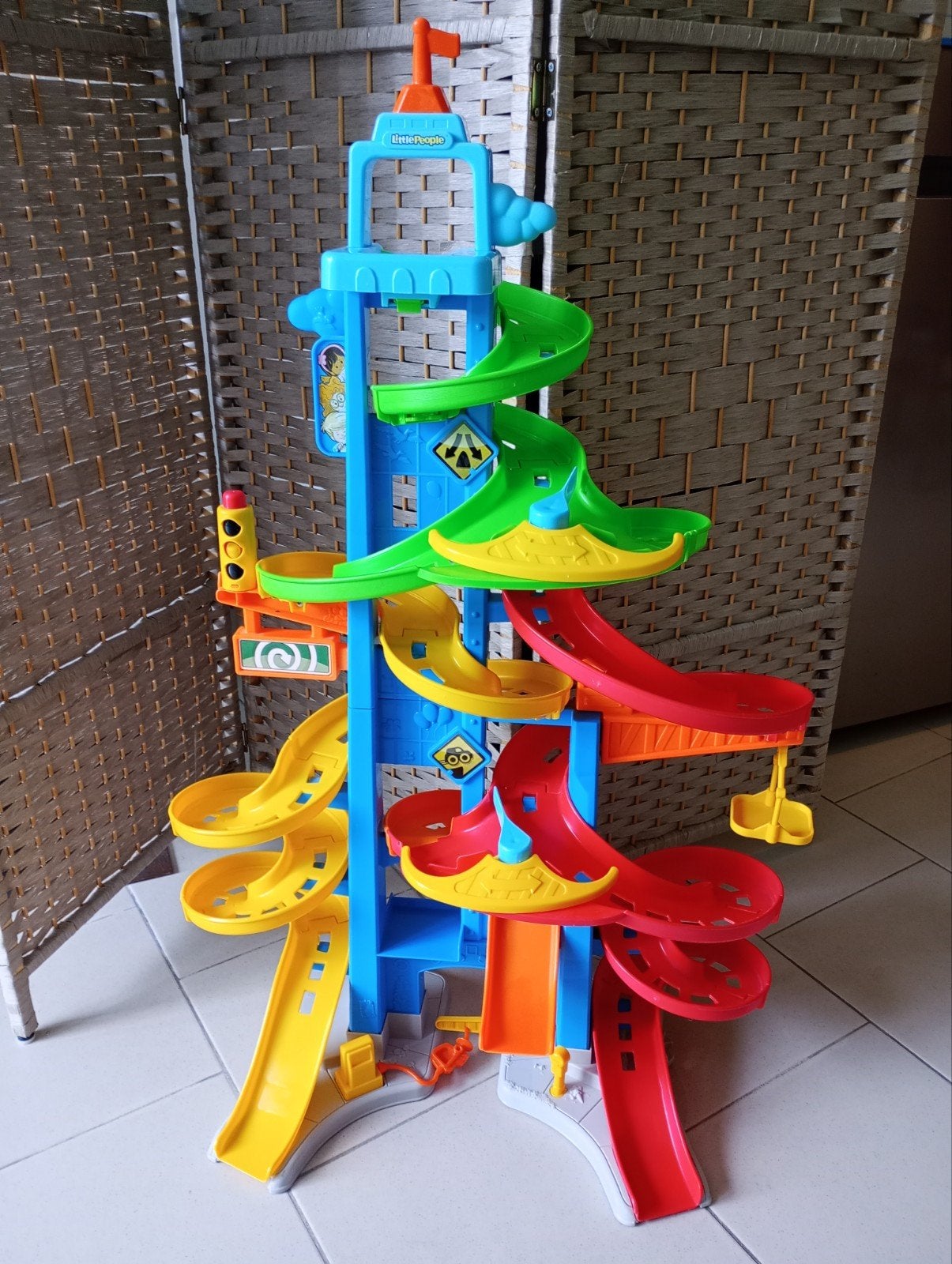 Circuit géant Fisher-Price Little People (Hauteur 95 cm), Enlèvement, Circuit