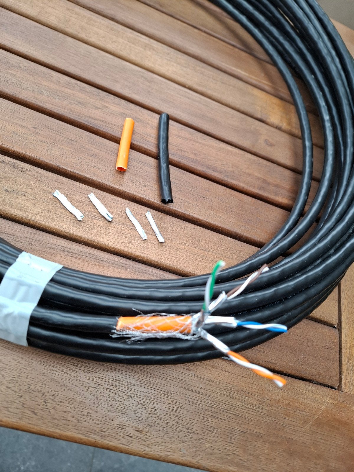 15m UTP Cat 7 S/FTP grondkabel, Computers en Software, Ophalen of Verzenden, Nieuw