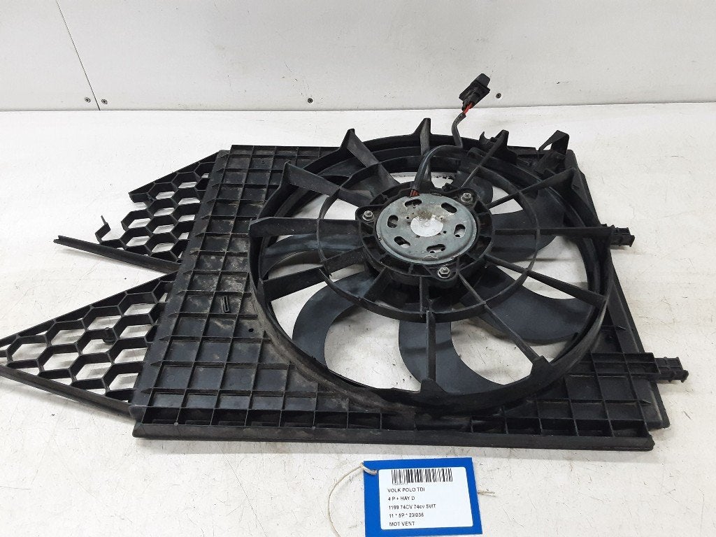 KACHEL VENTILATORMOTOR Volkswagen Polo V (6R), Auto-onderdelen, Airco en Verwarming, Volkswagen, Gebruikt