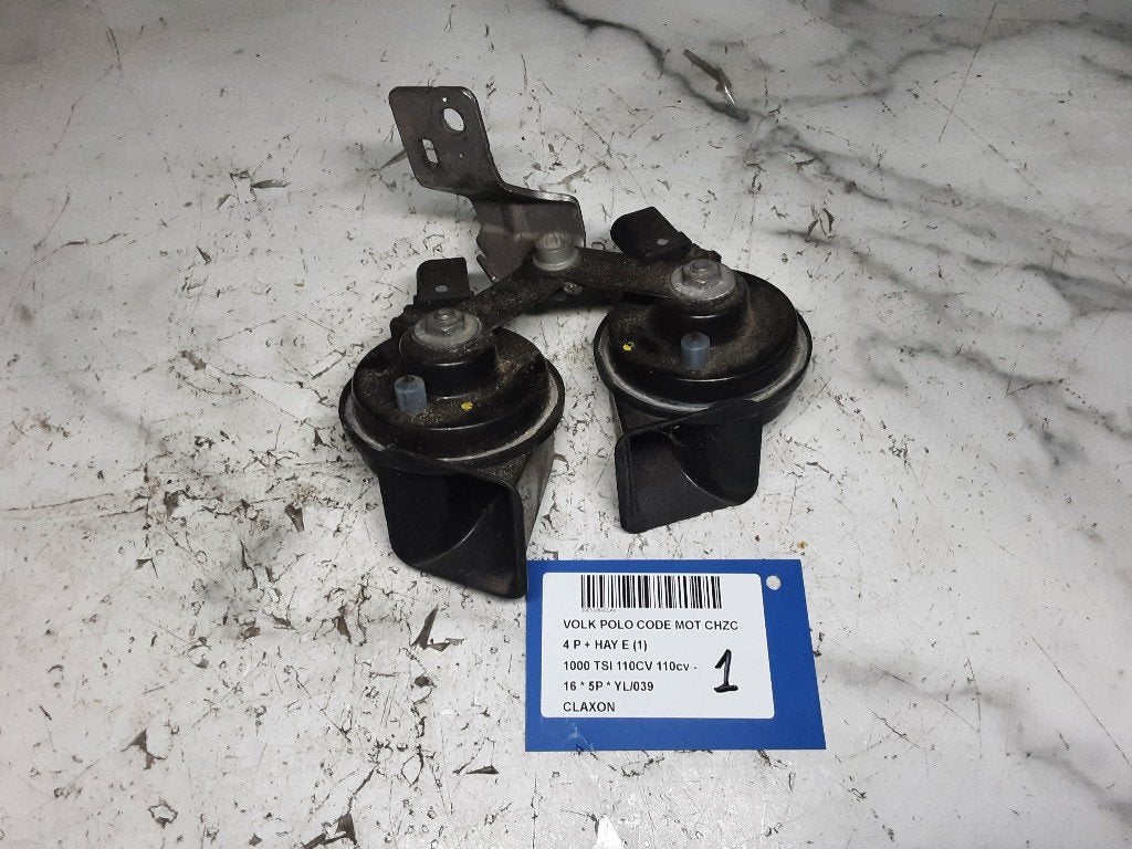 AVERTISSEUR/KLAXON Volkswagen Polo V (6R) (6R0951223B), Volkswagen, Mevr. I. Hauben, Utilisé, Rue de l'Espoir 34 34
4030  GRIVEGNÉE, BE