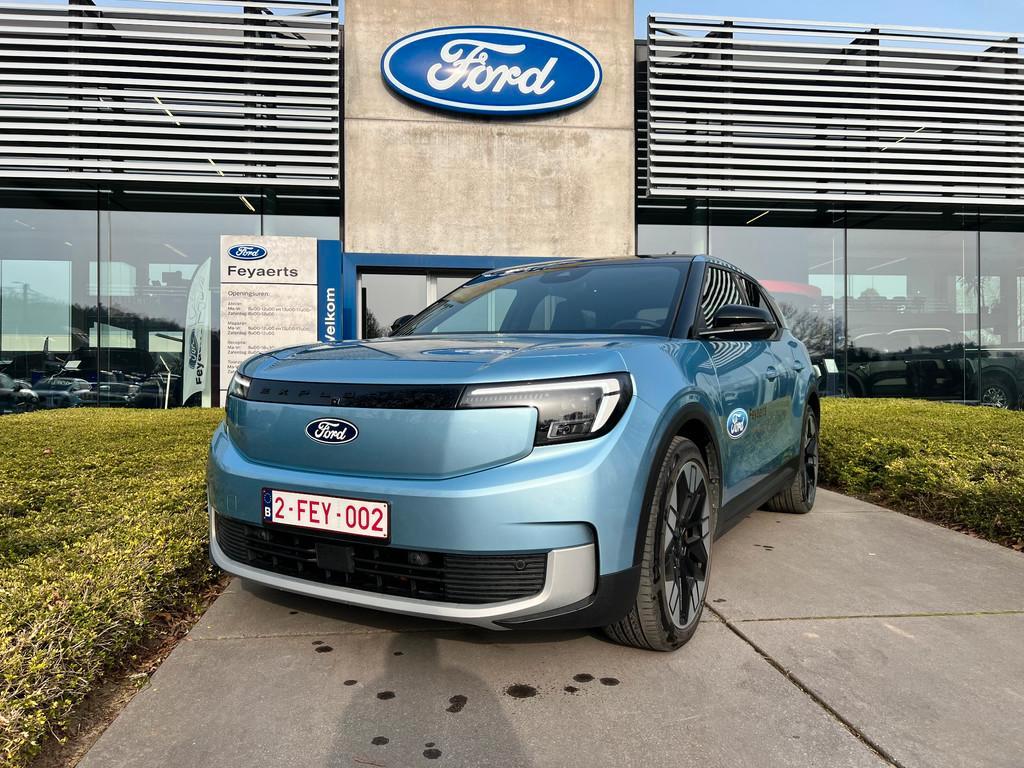 Ford Explorer PREMIUM / 286 PK / FULL OPTION! (bj 2024), Auto's, Automaat, Gebruikt, Euro 6, Blauw