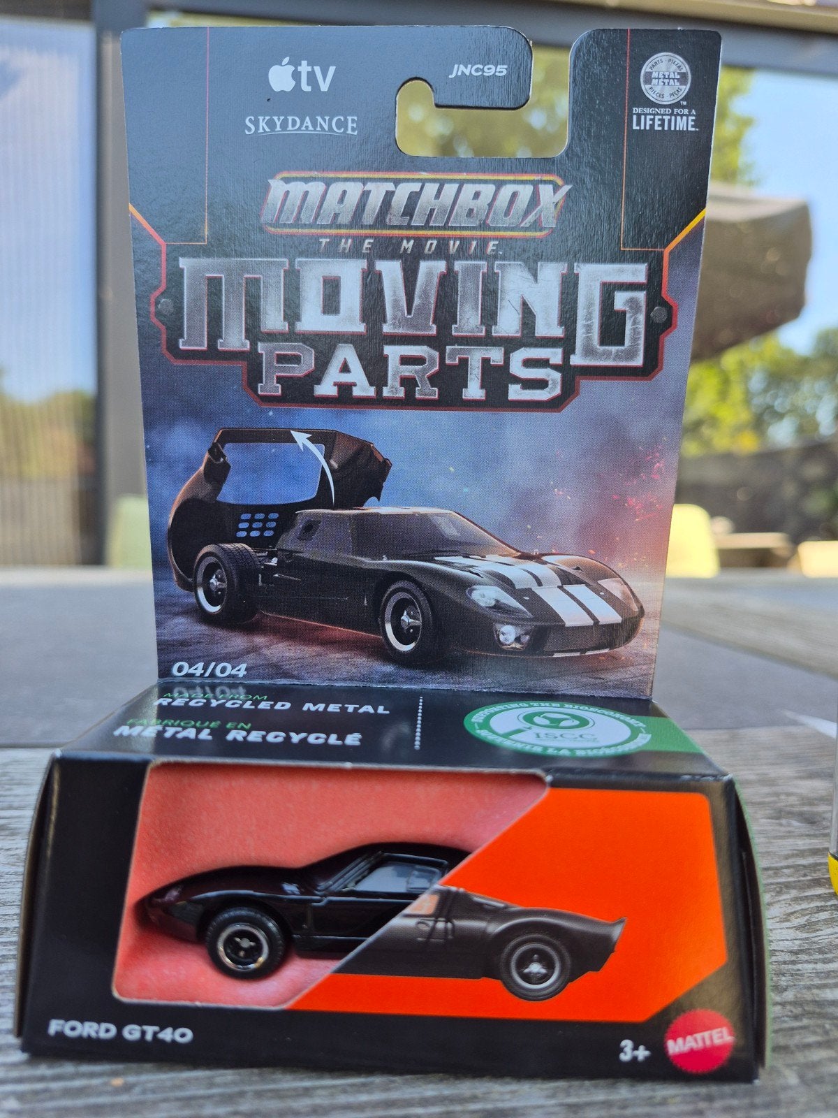 matchbox moving parts ford gt40, Enlèvement ou Envoi, Neuf, Voiture, Matchbox
