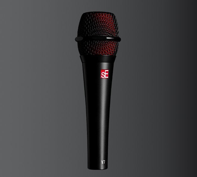 SE Electronics V7 Black (Nieuw), Muziek en Instrumenten, Microfoons, Ophalen of Verzenden, Nieuw, Instrumentmicrofoon