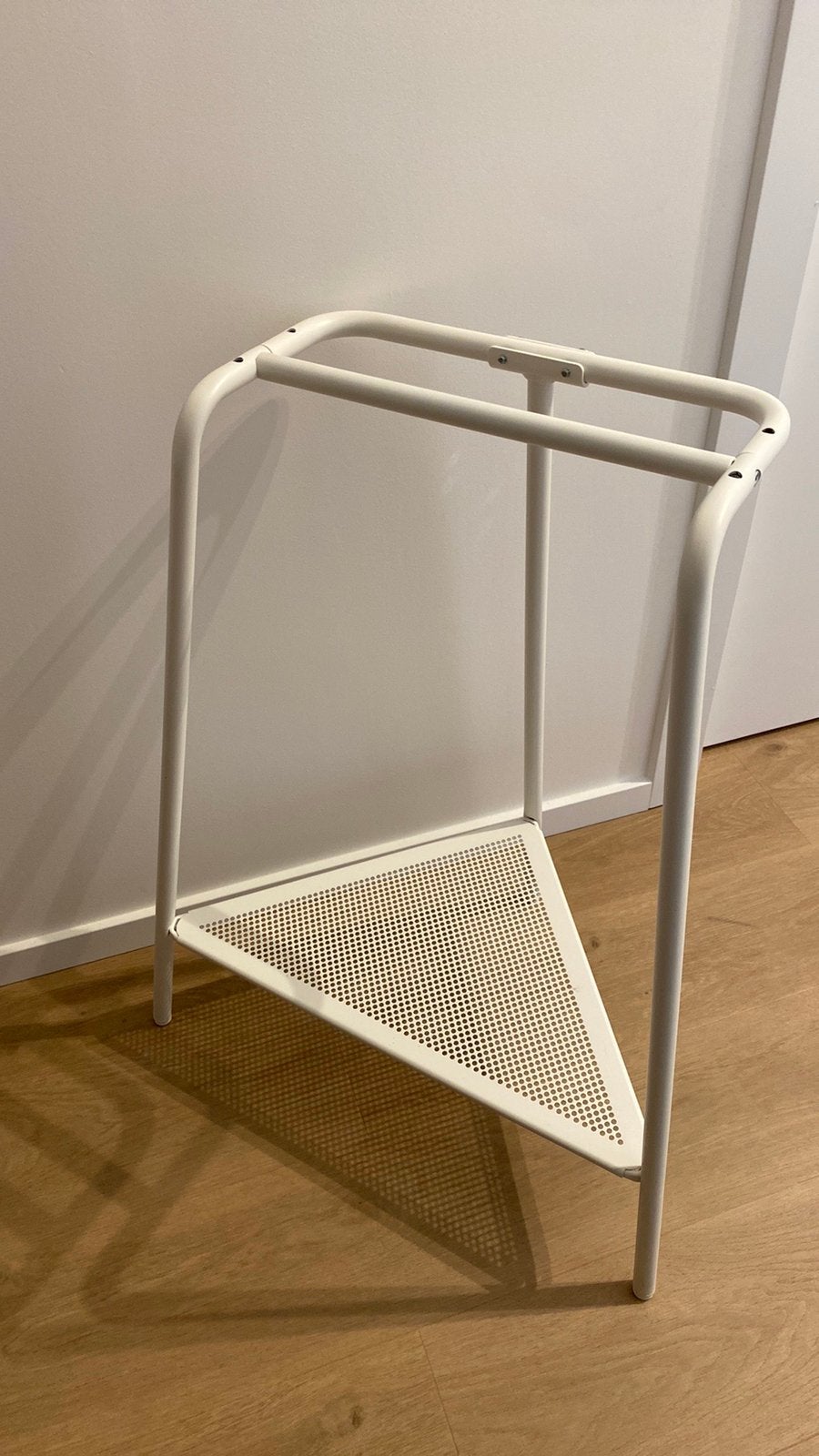 IKEA TILLSLAG witte metalen schraag, Ophalen, Zo goed als nieuw