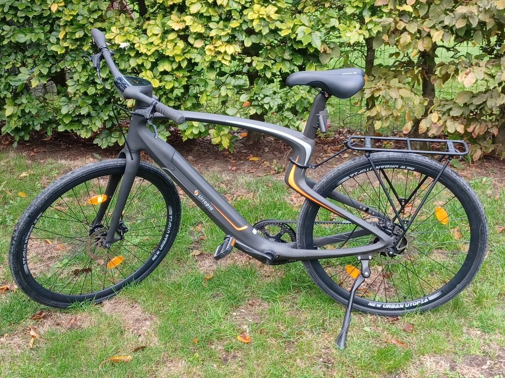 E-bike Urtopia Carbon 1, maat L, Zo goed als nieuw, 57 tot 61 cm, Schijfrem, Ophalen