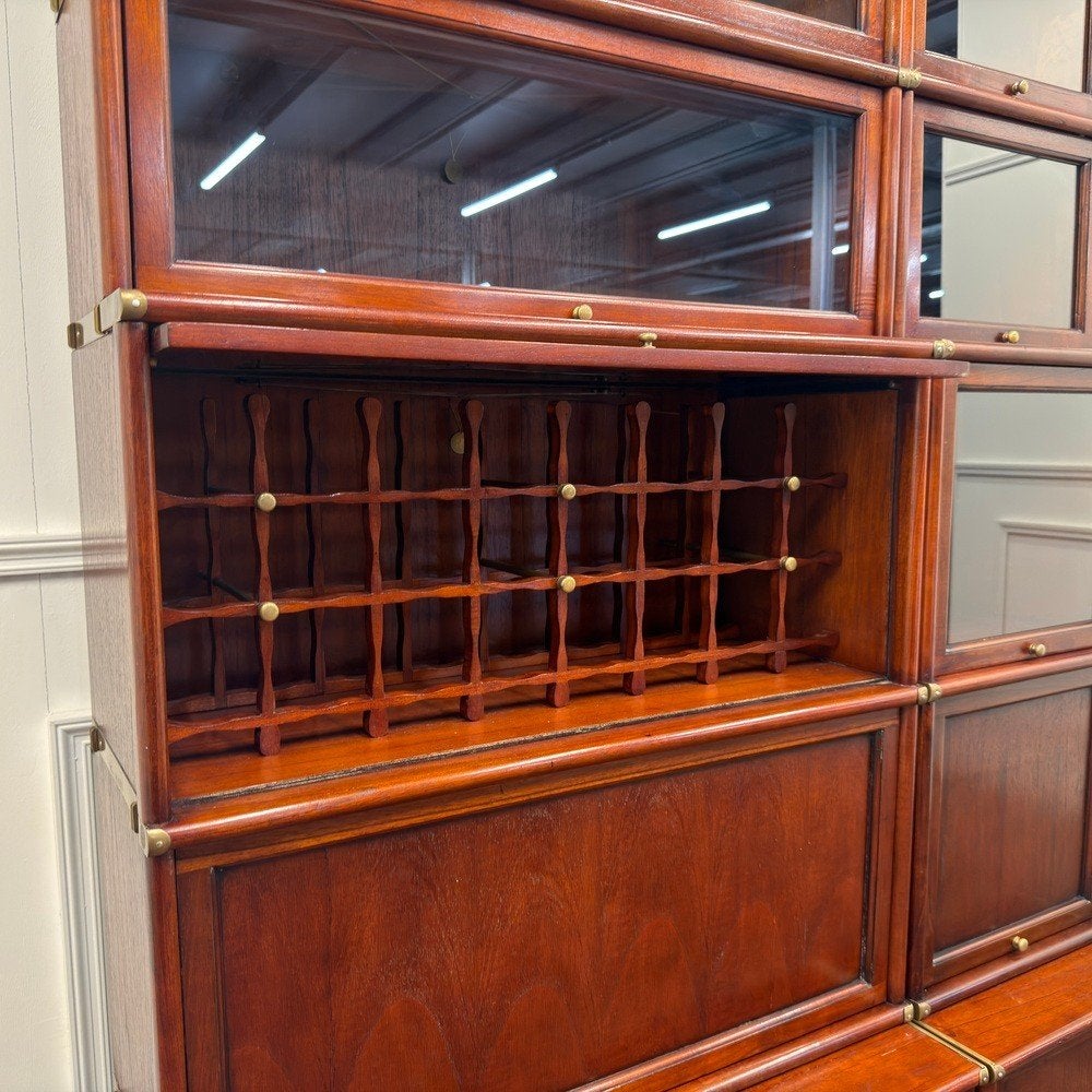 Originele Globe Wernicke Engelse Wijnrek voor in Boekenkast, Antiek en Kunst, Ophalen