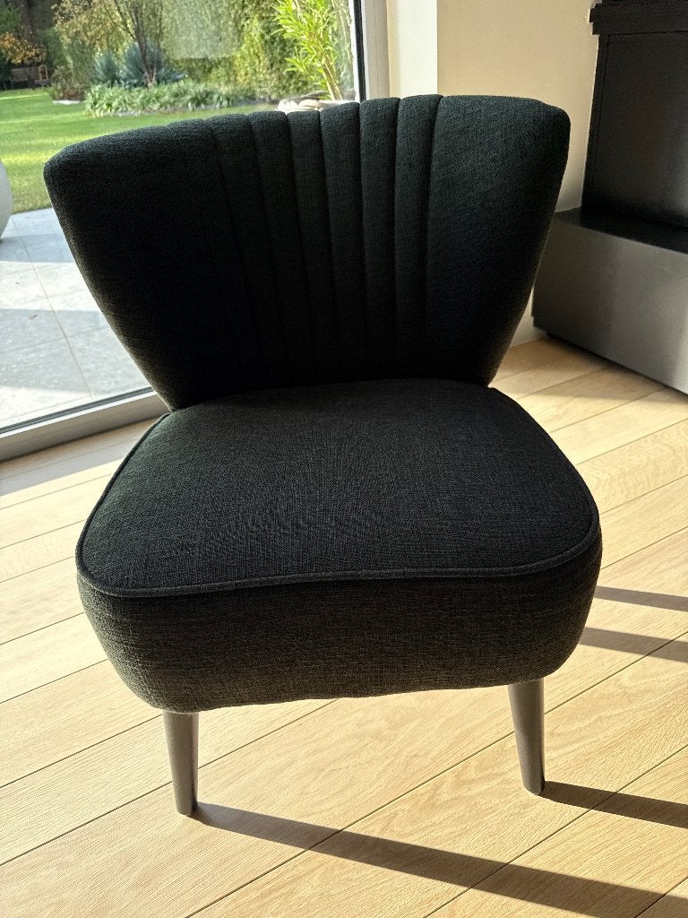 Zeteltje zwart stof, Moins de 75 cm, Comme neuf, Enlèvement, 50 à 75 cm