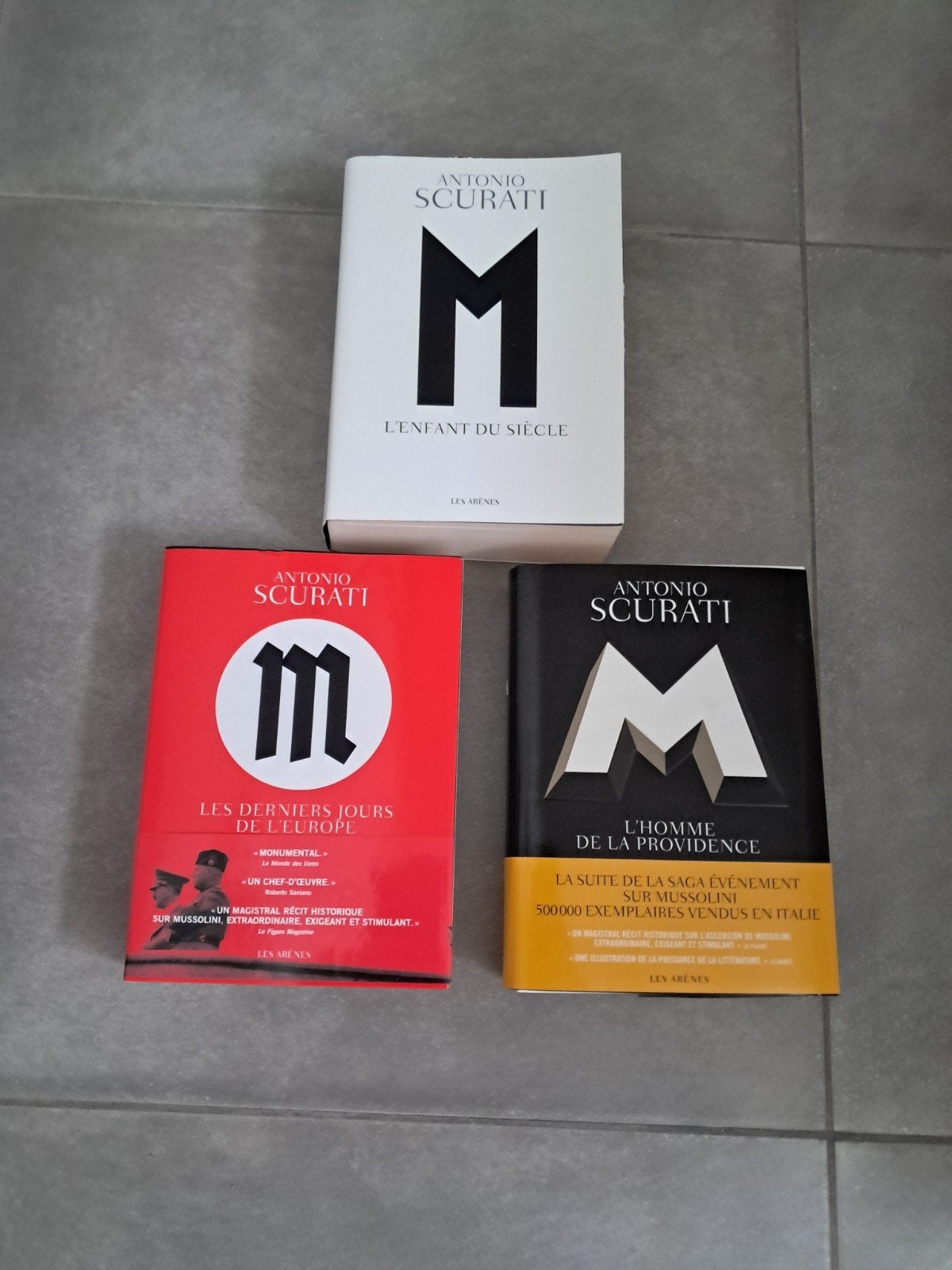 Mussolini 3 tômes, Livres, Biographies, Enlèvement ou Envoi
