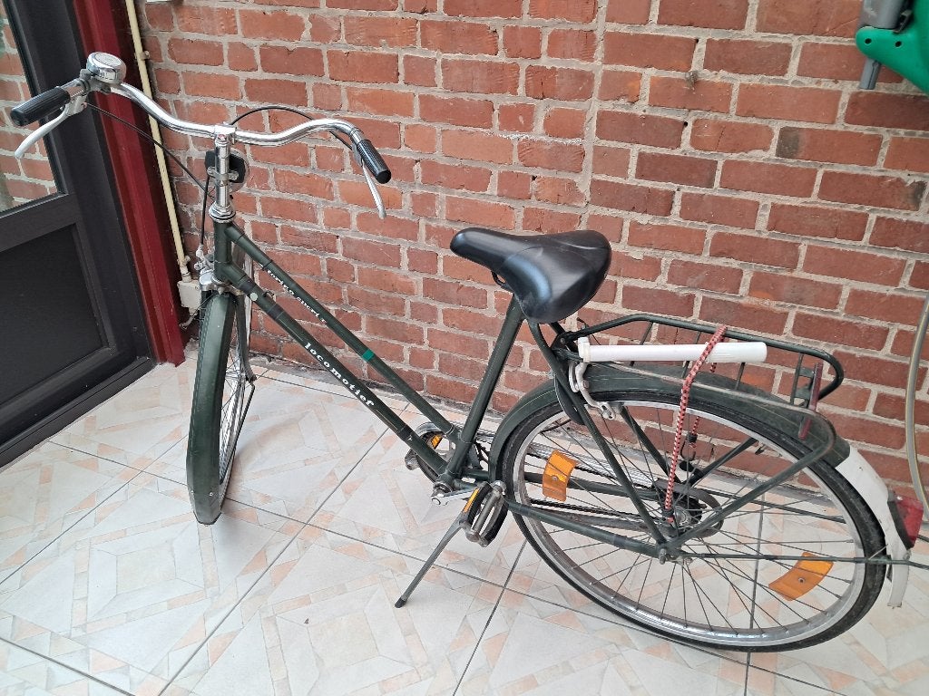 Damesfiets LOCOMOTOTIEF RETRO, Fietsen en Brommers, Gebruikt, Minder dan 47 cm, Trommelrem, Ophalen