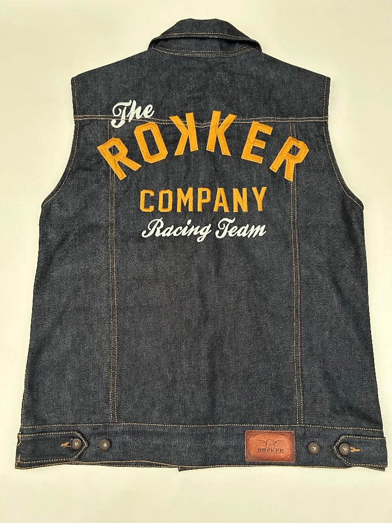 ROKKER jeansvest, Motoren, Kleding | Motorkleding, Ophalen, Overige typen, Heren, Rokker