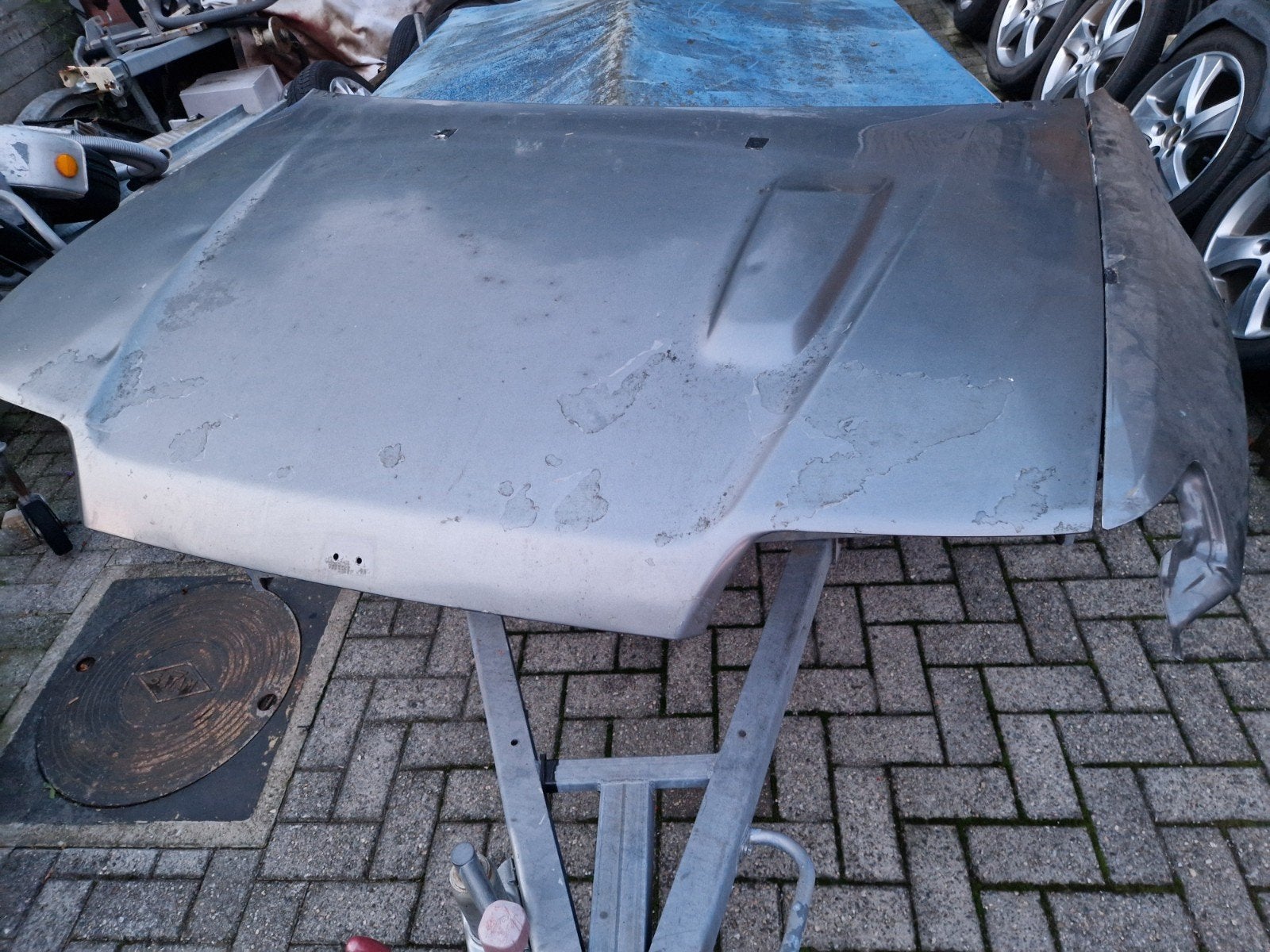 Honda  CRX  motor kap  met  L vleugel, Ophalen, Honda