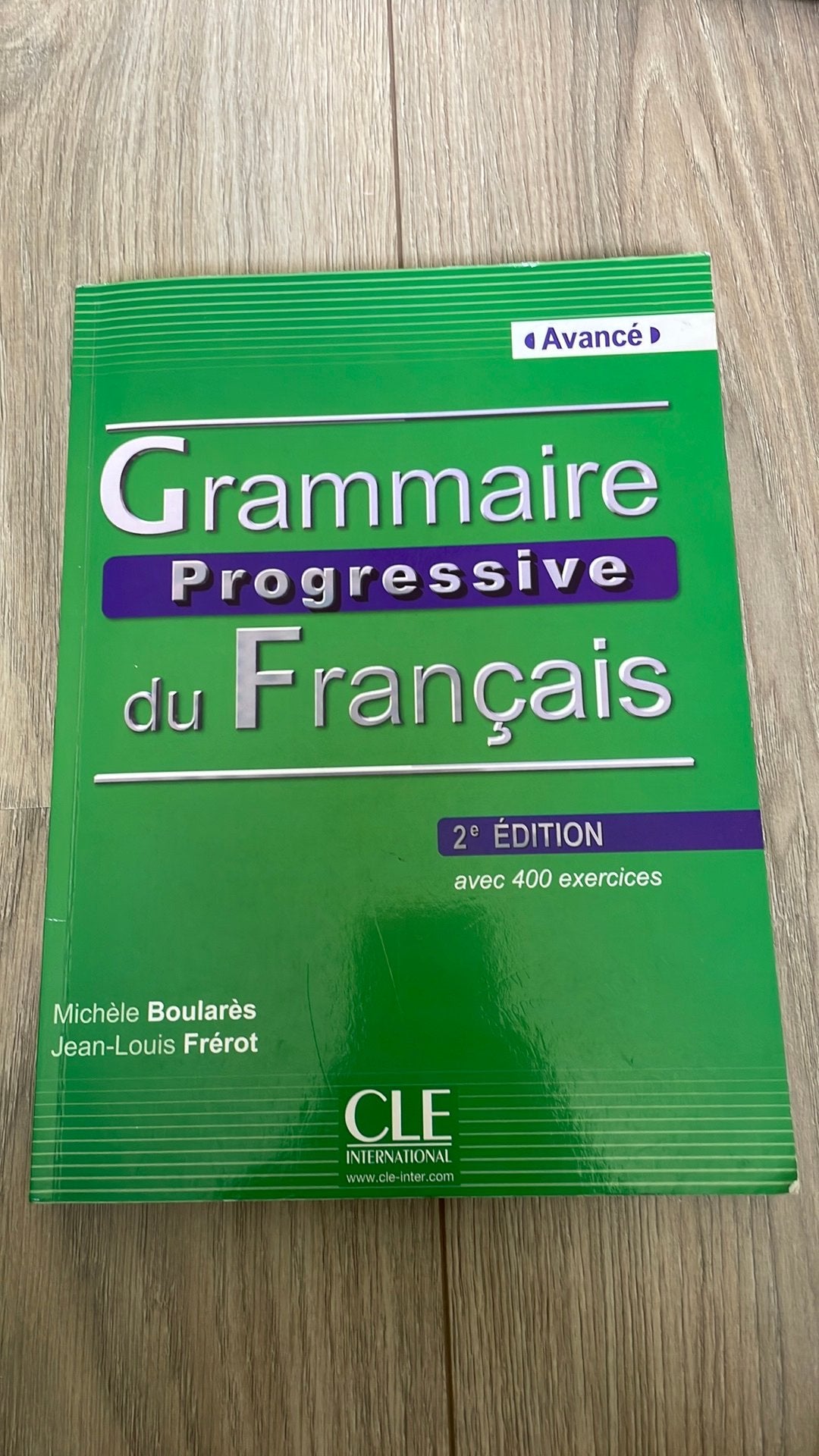 Grammaire progresskve du francais, Ophalen of Verzenden, Zo goed als nieuw