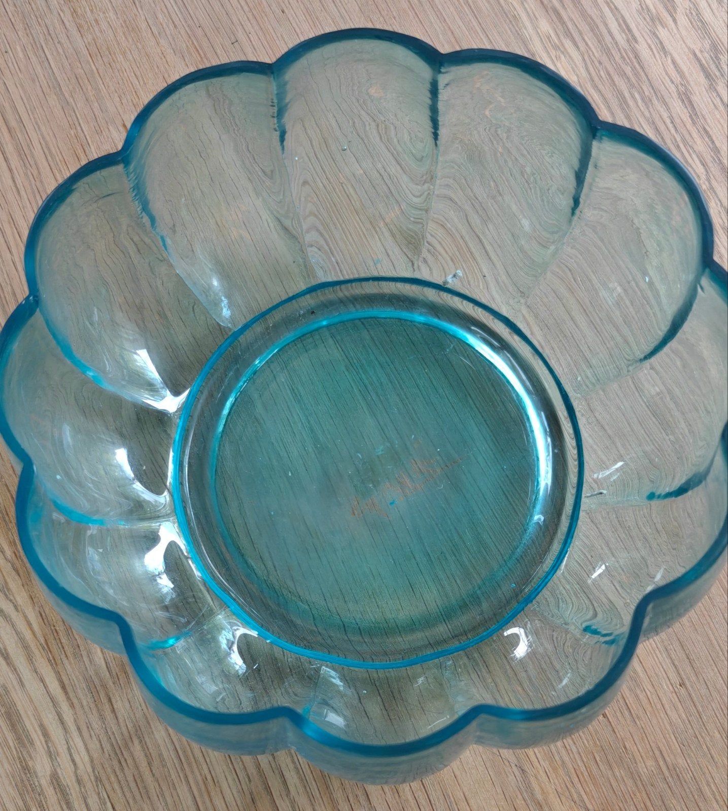 heel mooi blauwe glazen kom, Ophalen of Verzenden