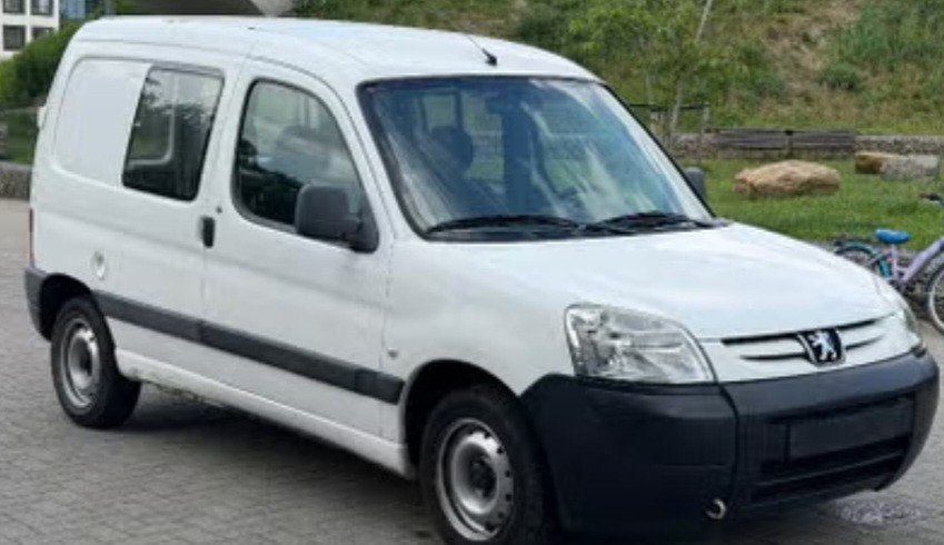 PEUGEOT PARTNER 1.6HDI/2009/186MKM/PRÊT À IMMATRICULER !, 2 places, Boîte manuelle, Bleu, Diesel