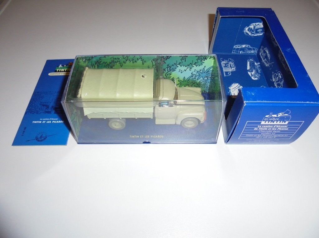 Kuifje auto nr 62 De vrachtwagen van Alcazar, Enlèvement ou Envoi, Tintin, Neuf, Autres types
