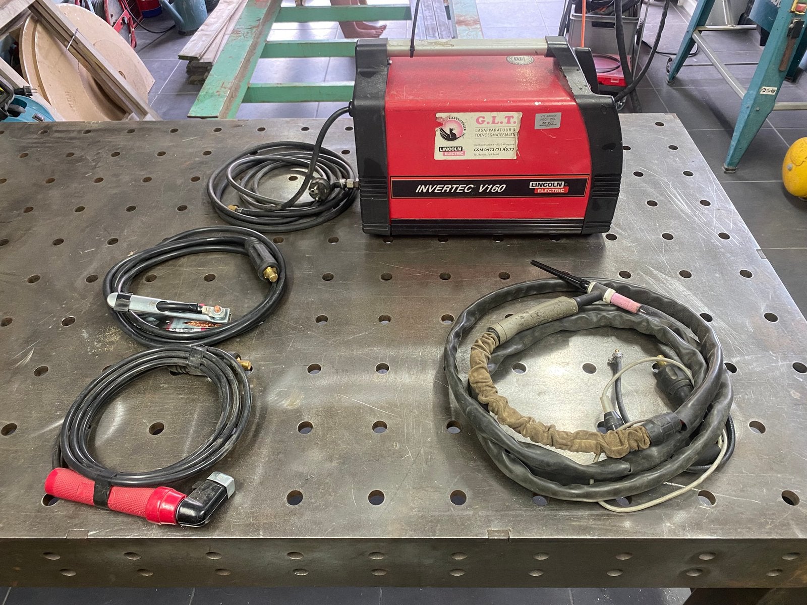 Lincoln Electric Invertec V160-T TIG/MMA Lasapparaat, Ophalen, Lincoln