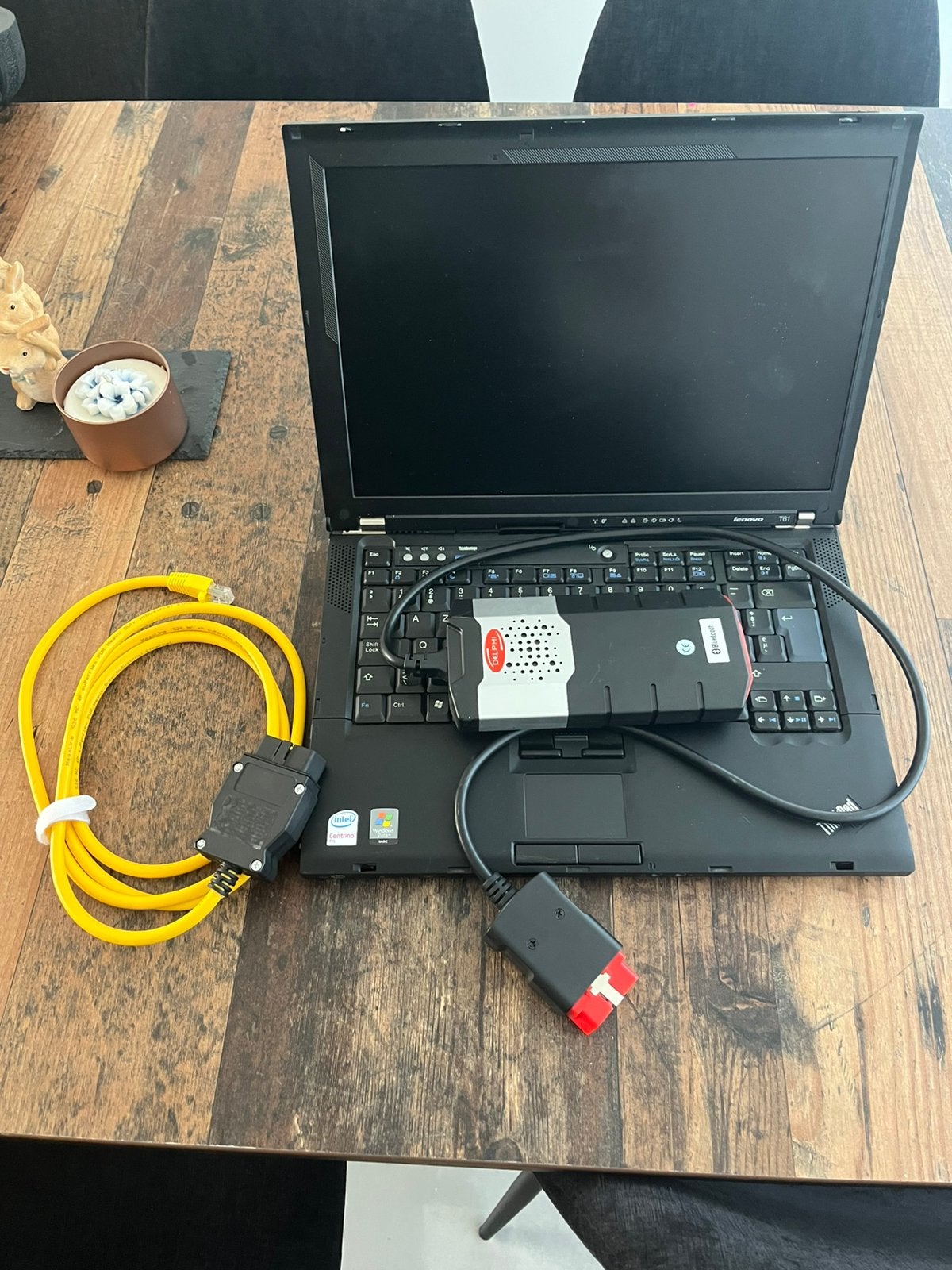 Auto diagnostiek Delphi + enet, Ophalen
