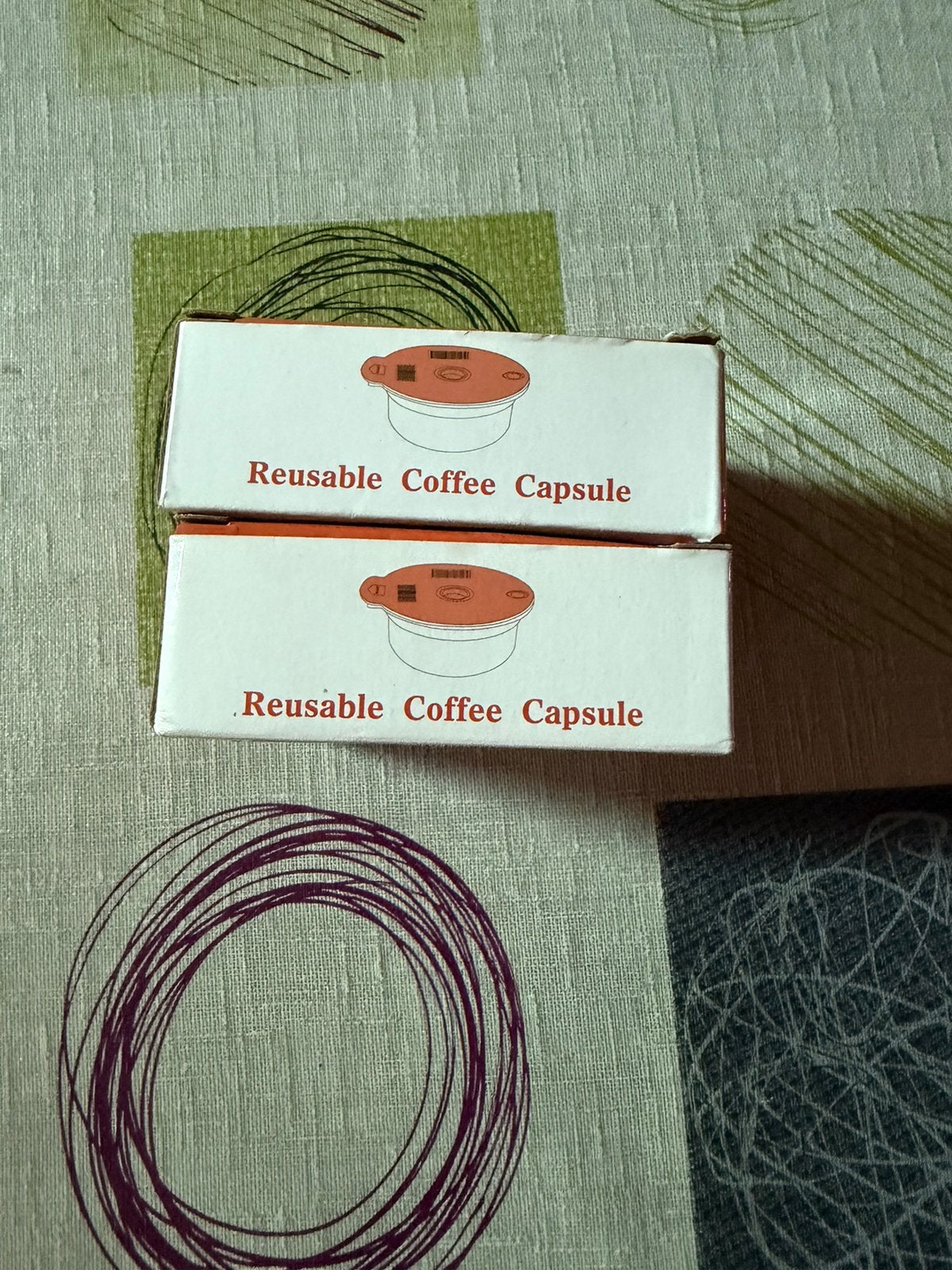 2 herbruikbare pads voor koffiemachine tassimo, Ophalen of Verzenden, Zo goed als nieuw