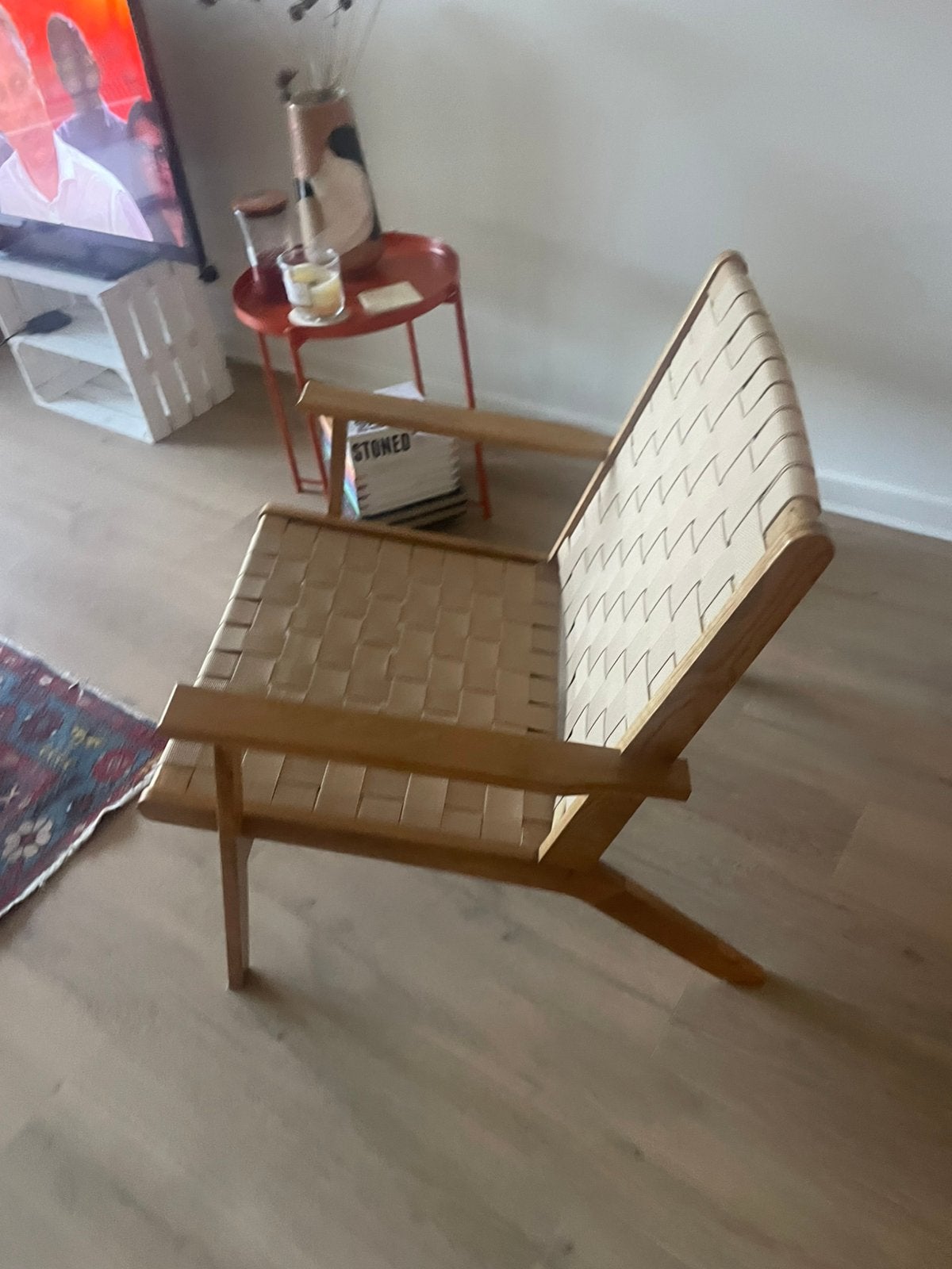 Eenzit VADEHAVET, Maison & Meubles, Chaises, Bois, Autres couleurs, Comme neuf, Enlèvement