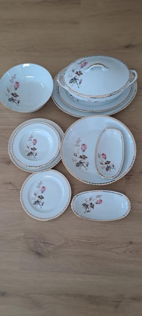 Prachtig 109-delig servies LIMOGE ongebruikt., Ophalen
