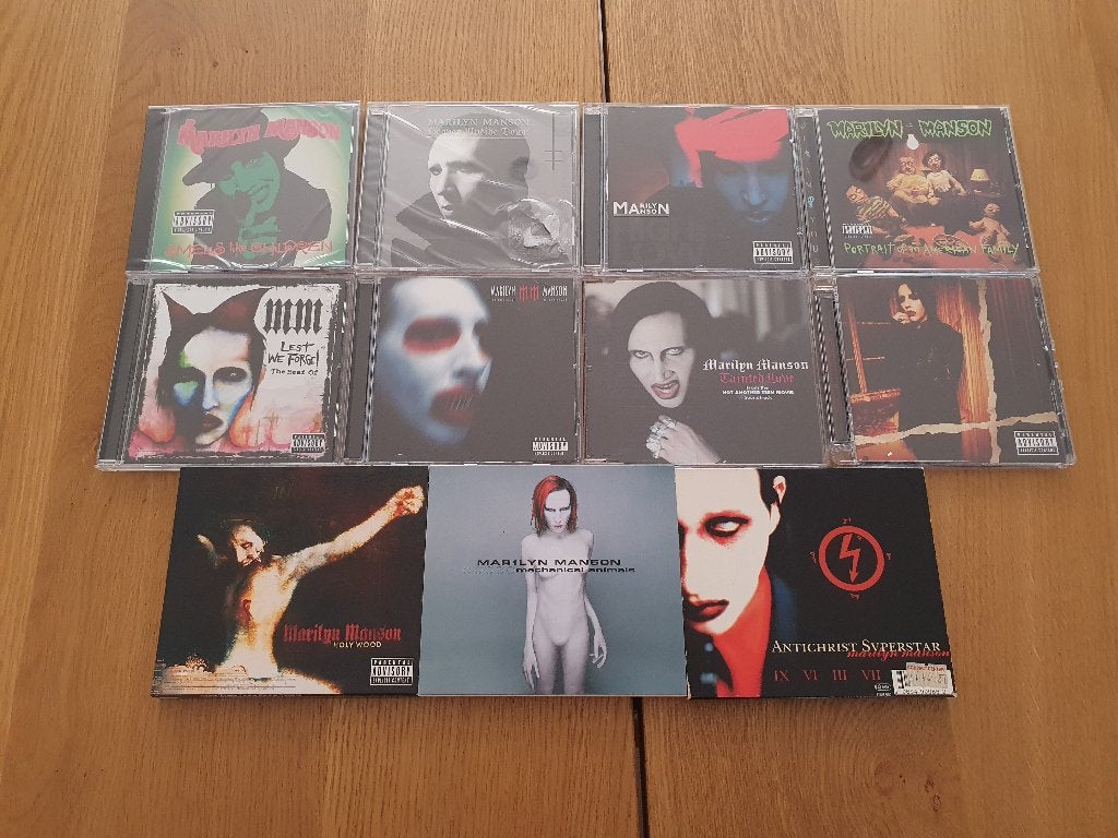 Marilyn Manson cd's, CD & DVD, CD | Hardrock & Metal, Enlèvement ou Envoi, Rock