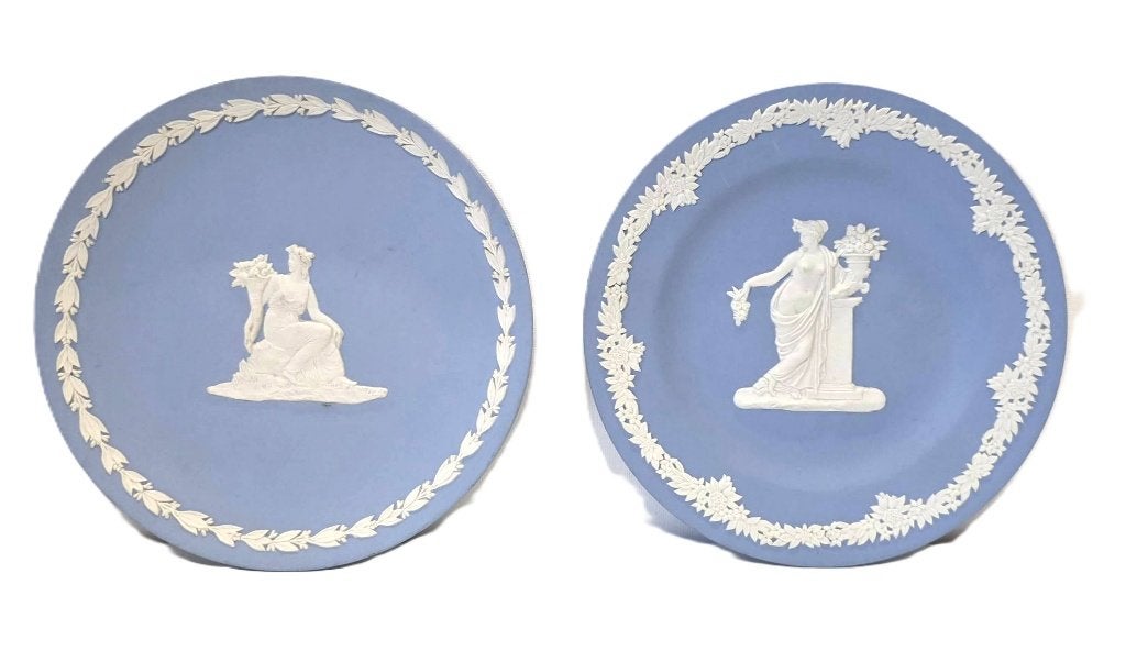 2 borden in Wedgwood porselein., Antiek en Kunst, Ophalen of Verzenden