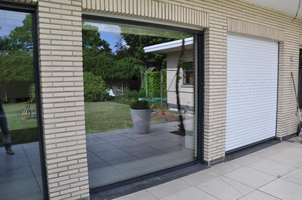 aluminium ramen (Reynaers), Enlèvement, Utilisé, Fenêtre de façade ou Vitre, Double vitrage