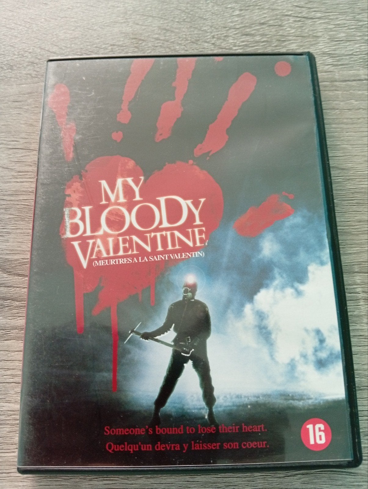 my bloody Valentine horror dvd Paul kelman, Cd's en Dvd's, Vanaf 16 jaar, Slasher, Ophalen of Verzenden, Zo goed als nieuw