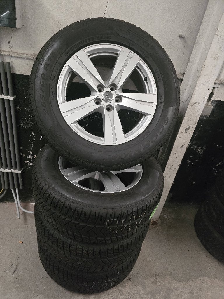 JANTES AUDI Q7 255/60/R18 108H PIRELLI SCORPION, Pneus et Jantes, Pneus hiver, 255 mm, 18 pouces