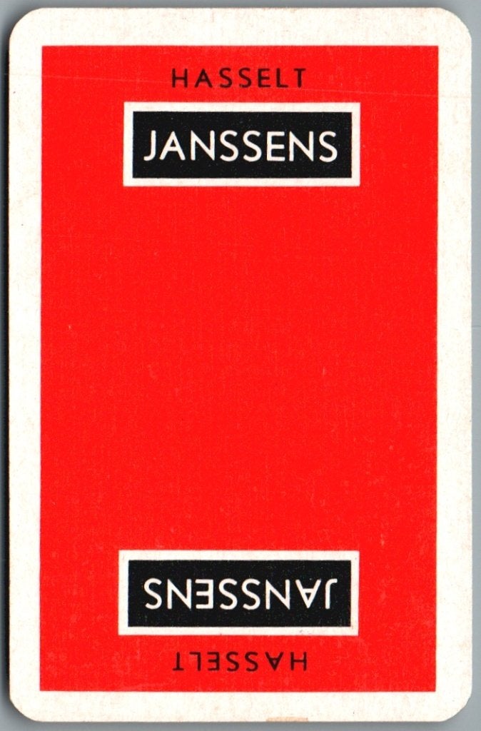 speelkaart - LK15689 - Janssens Hasselt, Enlèvement ou Envoi, Comme neuf, Carte(s) à jouer
