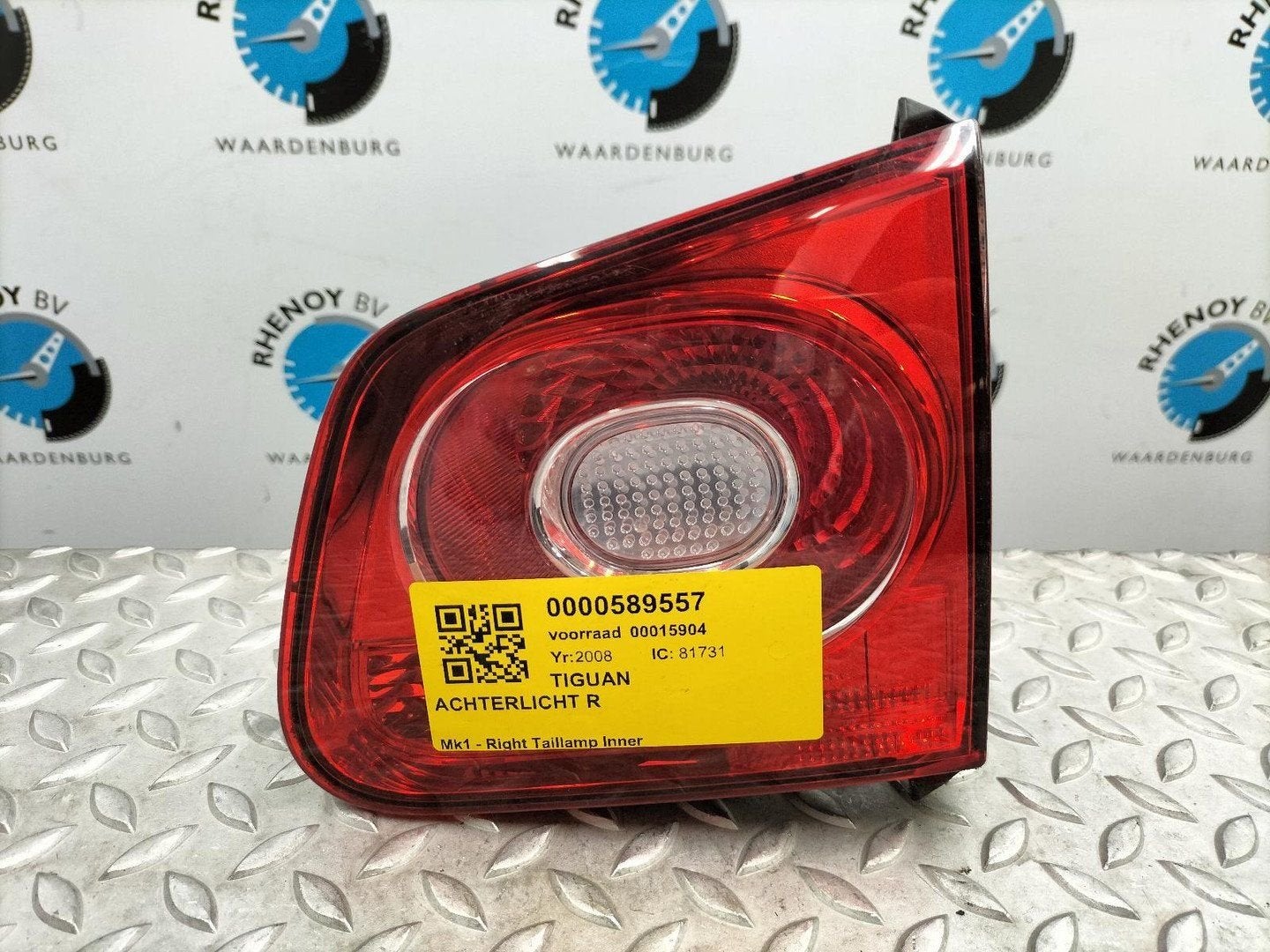 VOLKSWAGEN TIGUAN 4MOTION  ACHTERLICHT R 2008, Ophalen of Verzenden, Gebruikt, ARN erkend