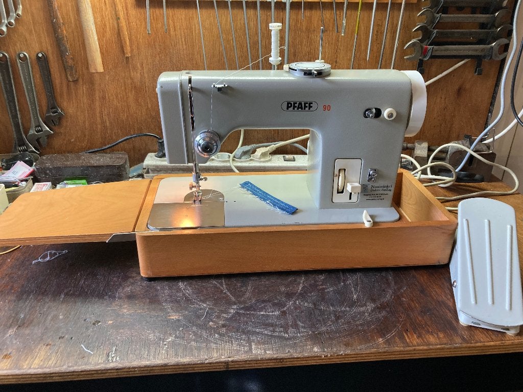 Pfaff 90 - Sterke naaimachine, Hobby en Vrije tijd, Ophalen, Gebruikt, Naaimachine, Pfaff
