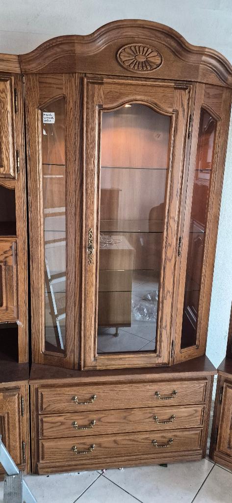 rustiek dressoir in massief eikenhout,, Antiek en Kunst, Antiek | Meubels | Kasten, Ophalen