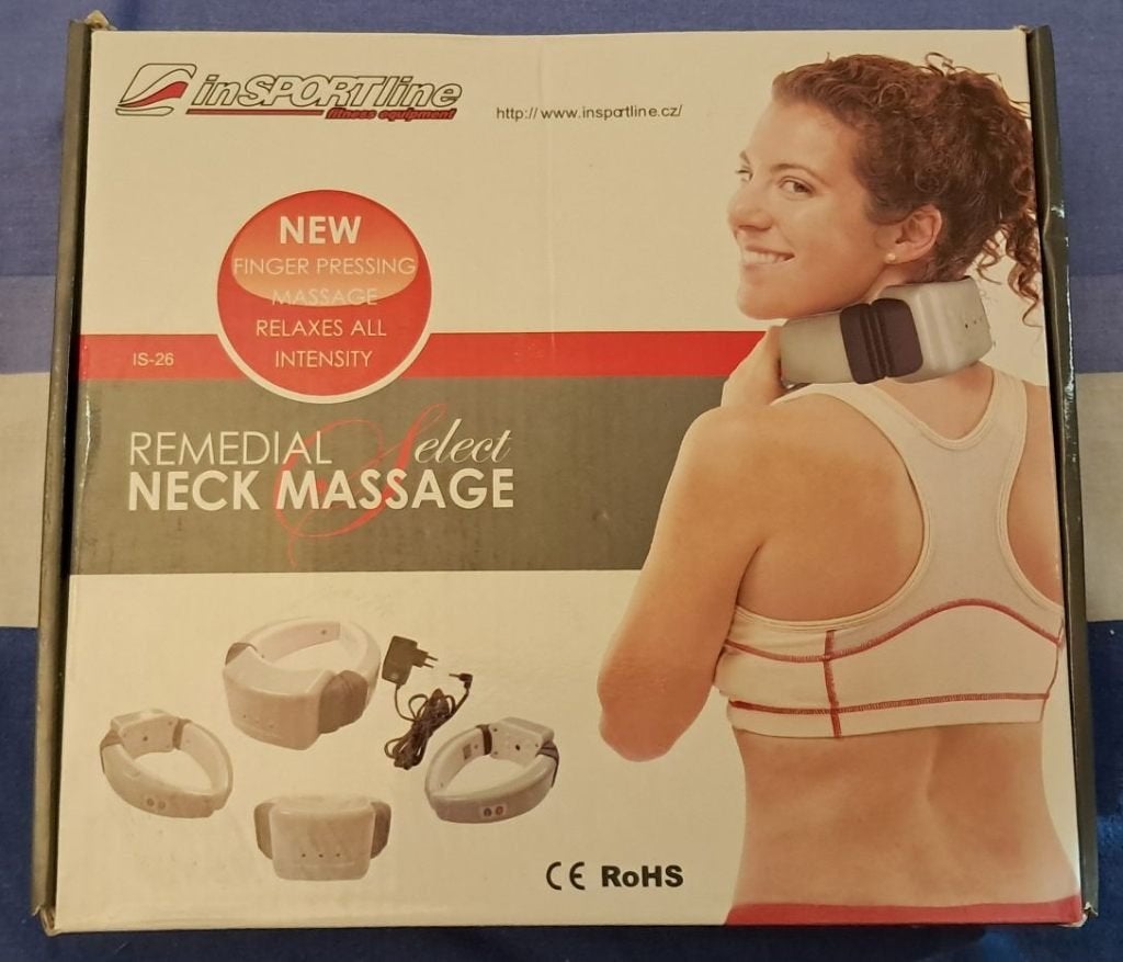 Massage du cou réglable par vibrations neuf dans sa boîte, Sports & Fitness, Enlèvement ou Envoi