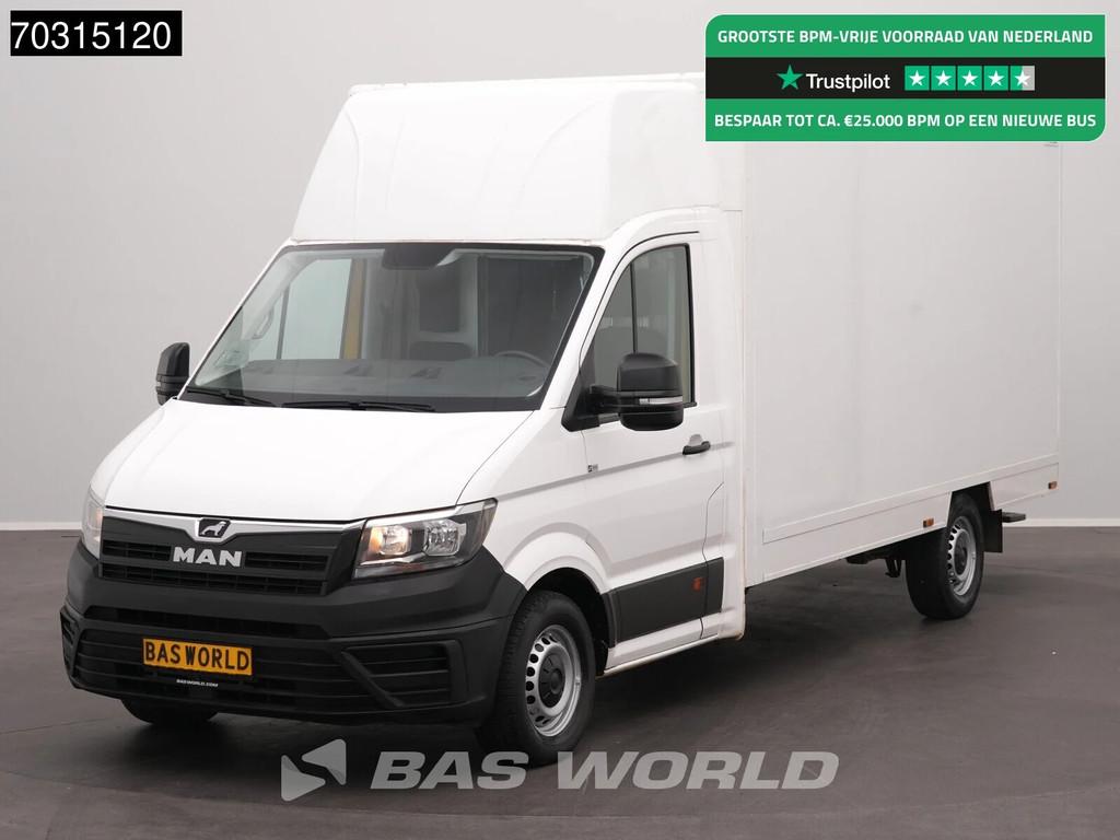MAN TGE 3.100 Bakwagen Verkoopwagen Foodtruck Meubelbak Koff, Stof, Gebruikt, Euro 6, 4 cilinders