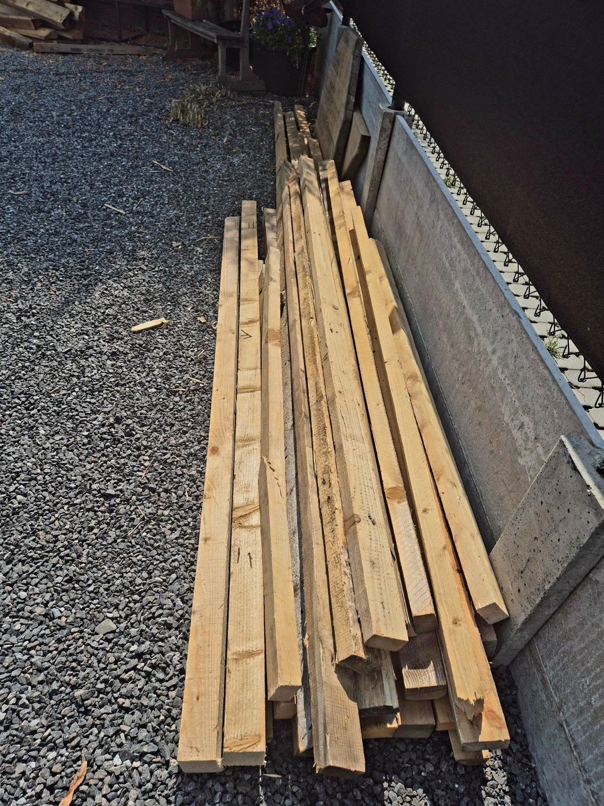 partij vuren houten kepers, Ophalen