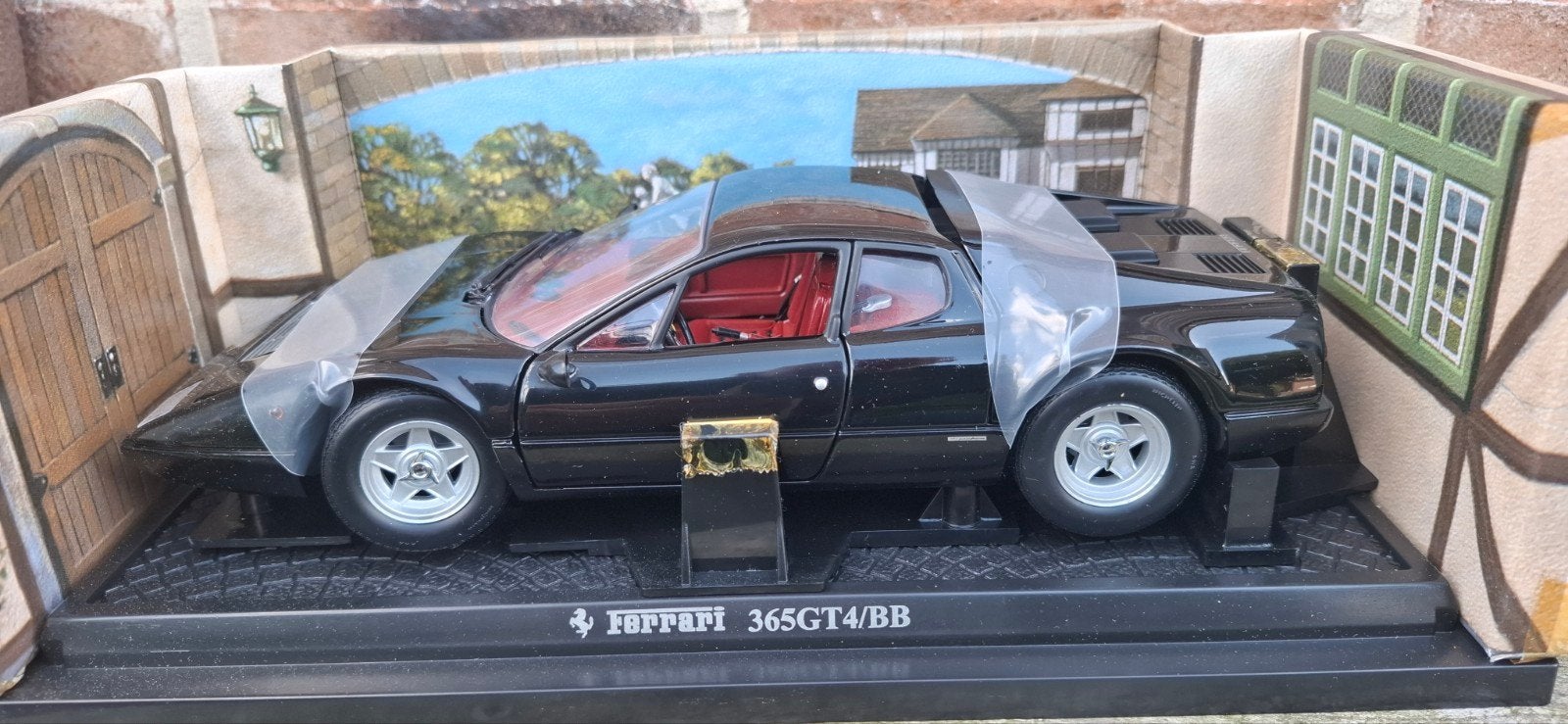 1/18 Kyosho Ferrari 365 GT4/BB     Black, Hobby & Loisirs créatifs, Enlèvement ou Envoi, Neuf, Voiture, Kyosho