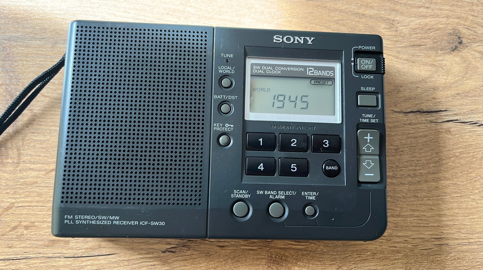 Sony ICF-SW30 wereldradio, Ophalen of Verzenden, Gebruikt