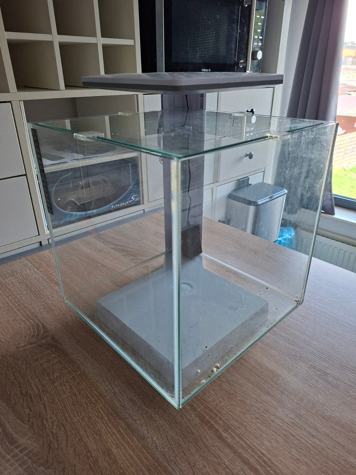 Aquarium superfish met veel benodigdheden, Ophalen