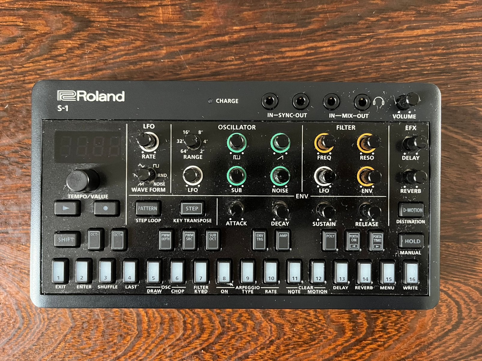 Roland S1 incl Roland Case en originele doos, Ophalen of Verzenden, Zo goed als nieuw, Roland